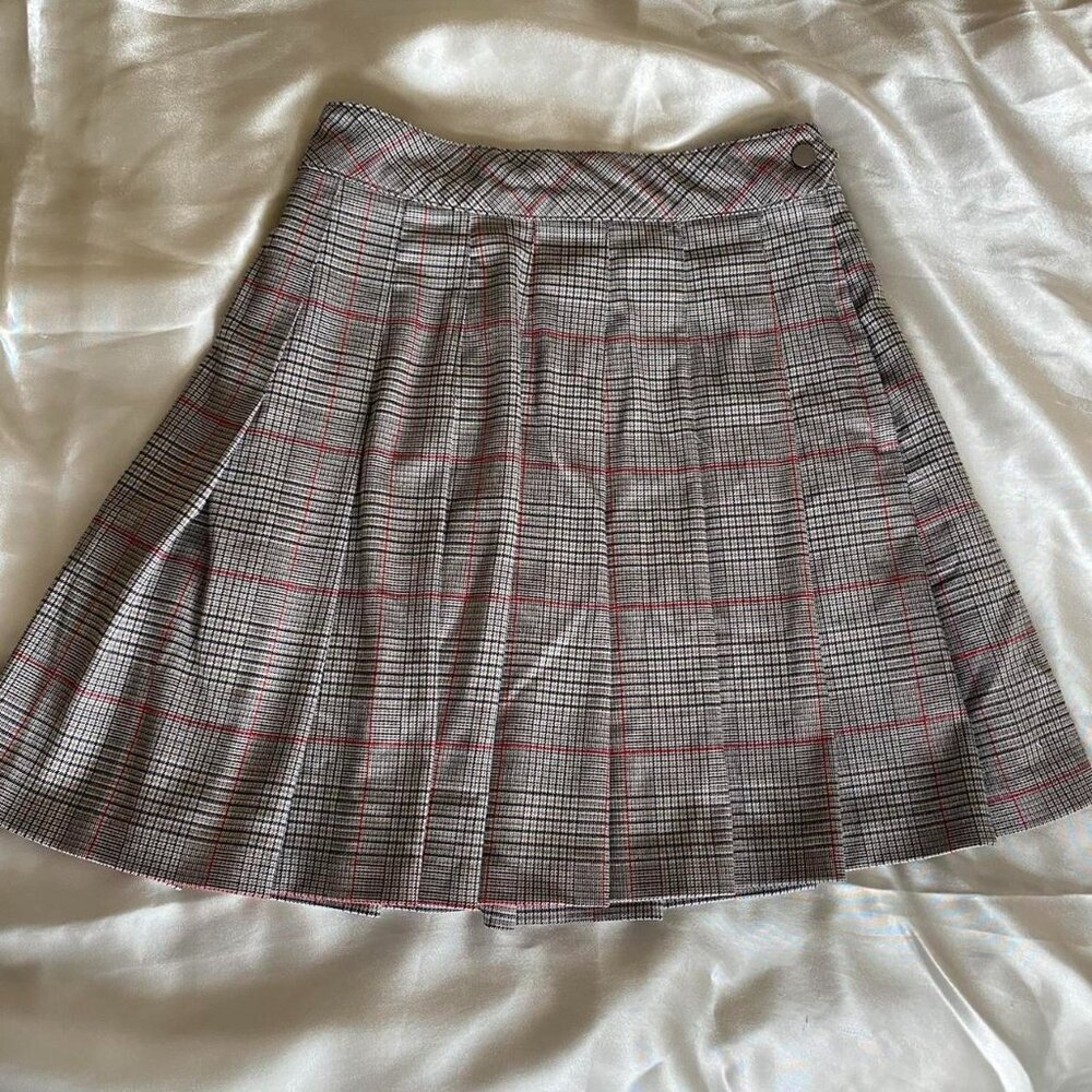 H&M Plaid Mini Skirt